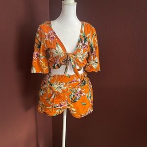 Tropical Two Piece set